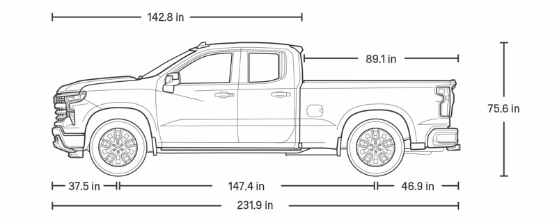 2025 Chevrolet SILVERADO WT Double Cab, Standard Bed (2WD) - Image 77