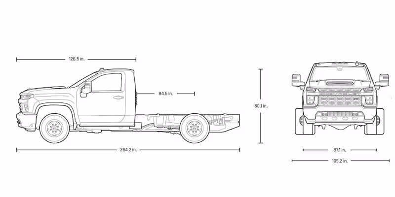 2025 Chevrolet Silverado 3500 HD Chassis Cab Regular Cab - Image 2